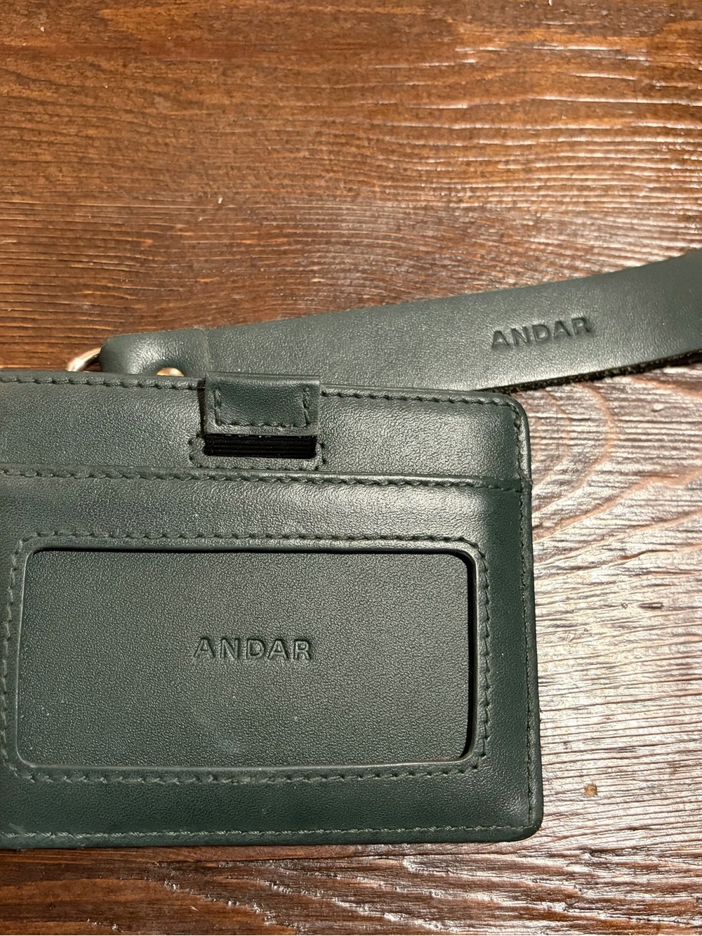 Andar Denner Wristlet Wallet in Pine - Picture 2 of 4